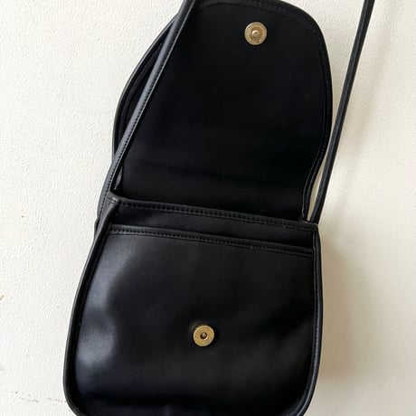 80's Old COACH Leather Shoulder Bag (made in USA)