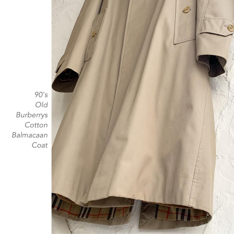 90's Old Burberrysバルマカンコート(イングランド製) | Taffee on