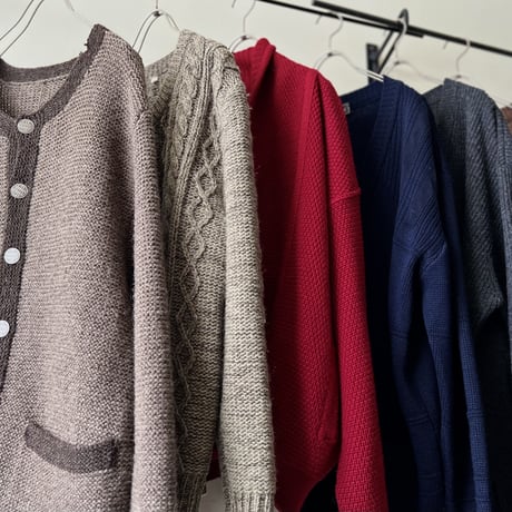Euro Vintage Tyrolean Knit Cardigan