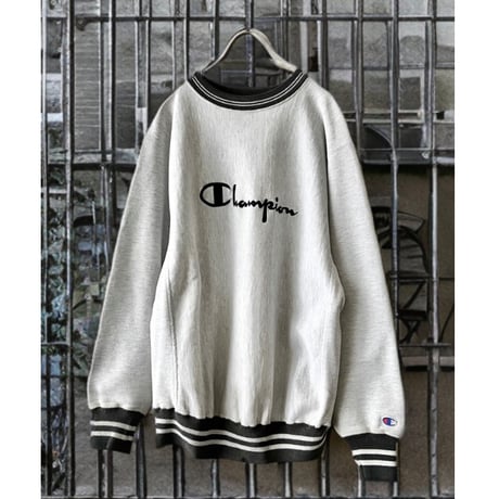90's Champion Reverse Weave Embroidery Logo Sweat (made in USA)