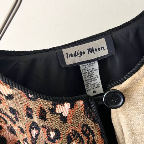 Vintage Leopard & Paisley Crazy Patchwork JKT