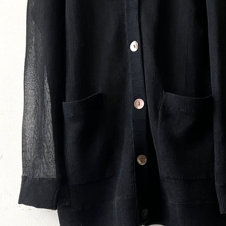 Sheer Long Cardigan