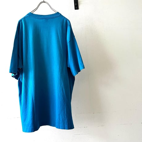 90's Mickey Mouse Embroidery Design Pocket Tee (made in USA)
