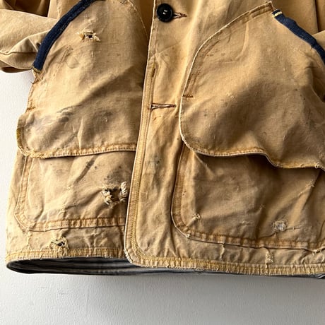 80's L.L.Bean Duck Hunting JKT " Oil&Damage "