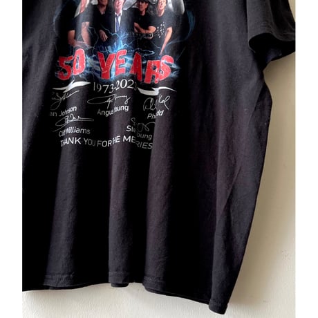 AC/DC 50th anniversary Print Tee