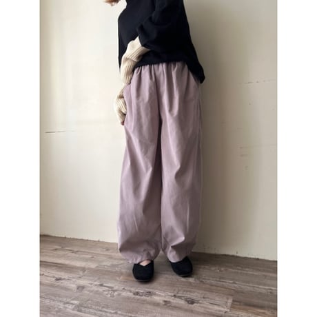 corduroy easy tuck pants