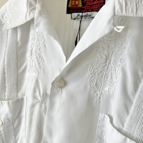Vintage Guayabera Yucateca Cuba Shirt