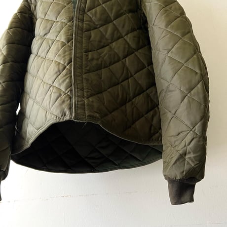 80's Dutch Army No Collar Quilting Liner JKT (deadstock)