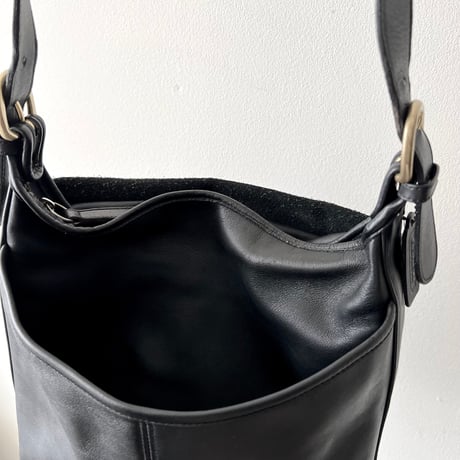 80-90's Old Coach Flap Shoulder Bag (made in USA)