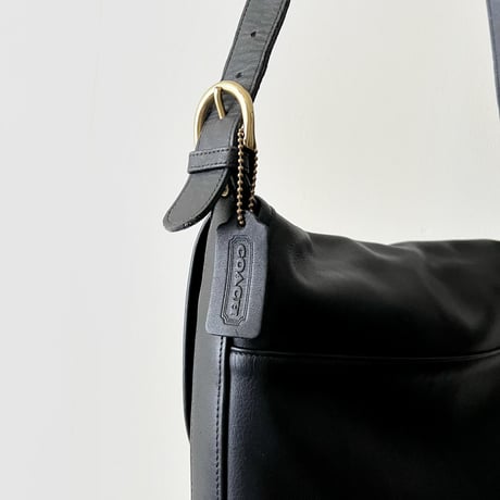 90's Old Coach Flap Shoulder Bag (made in USA)