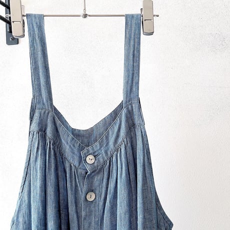 Old Linen Jumper Skirt
