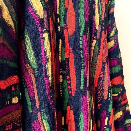90's Limnos 3D Design Knit Sweater (made in Australia)