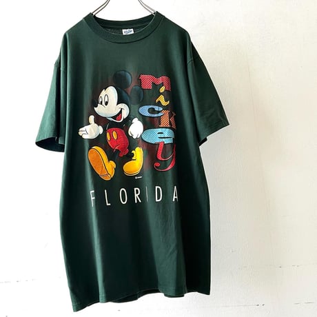 90's Velva Sheen Mickey Mouse Print Tee (made in USA)