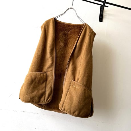 Old barbour Fur Liner Vest