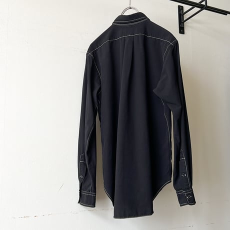 Ralph Lauren "Black Dyed" Cotton Shirt