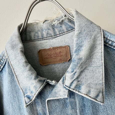 90's Levi's 70506-0214 "Painted Remake" Trucker JKT (made in USA)