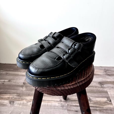 Dr.Marten's Freya Triple Strap Leather Shoes