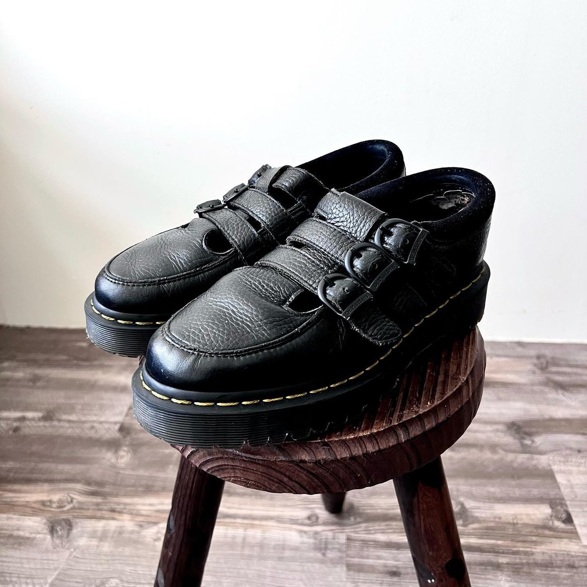 Dr.Marten's Freya Triple Strap Leather Shoes | Dr.Marten's Freya Triple Strap Leather Shoes |