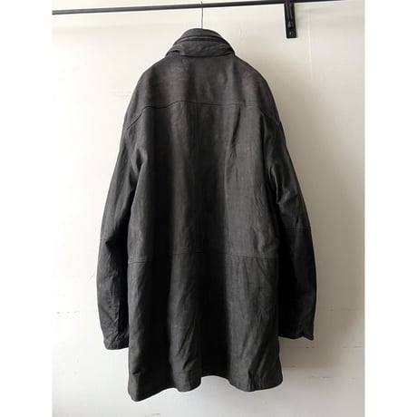 90's Euro Vintage "vera pelle" Leather Fireman JKT (made in Italy)