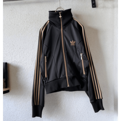 80-90's adidas 3Line Design Short Track JKT (DESCENTE)