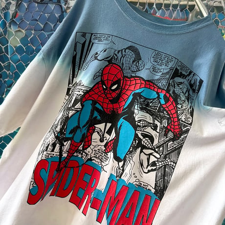 Old Spider-man Tye Dye Print Tee