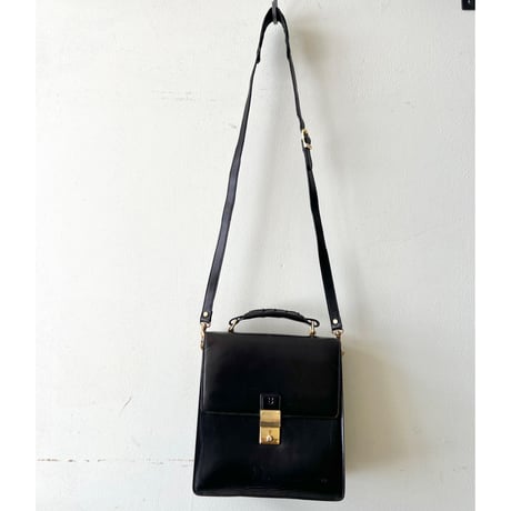 BALLY 2way Shoulder Square Bag (made in Italy)