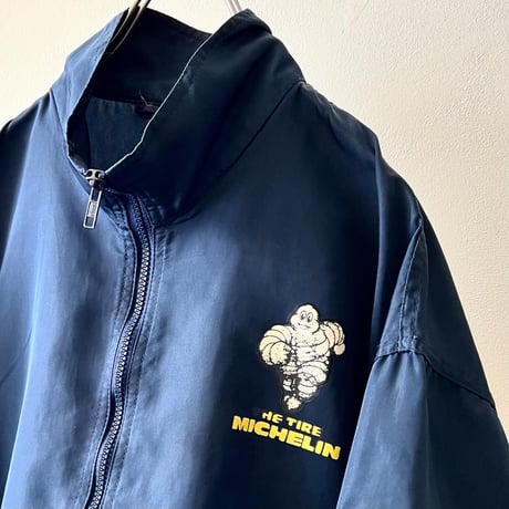 90's Michelin Back Print Nylon JKT