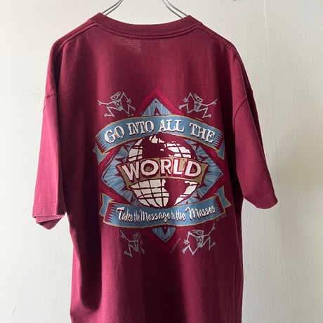 90's SOF Tee Back Print Tee (made in USA)