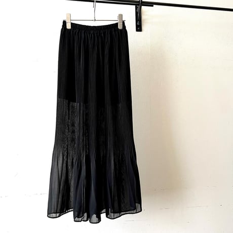Old Sheer Pleat Wide Pants