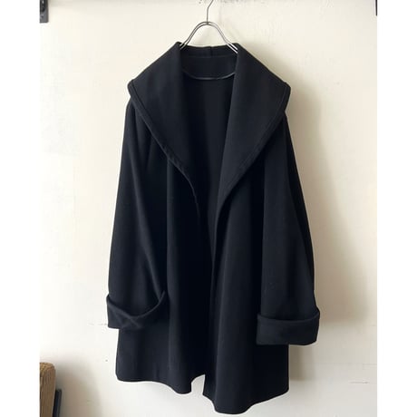 Vintage Melton Wool Cape Coat