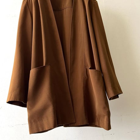 Vintage Tuck Design Easy Open JKT