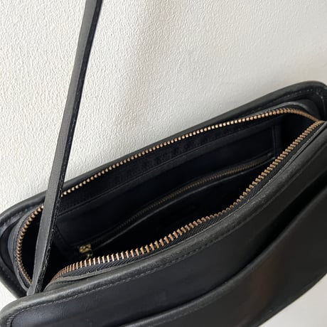 90's OLD COACH Leather Shoulder Bag ( made in USA )