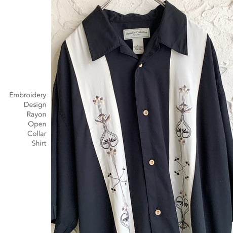 Embroidery Line Designシャツ