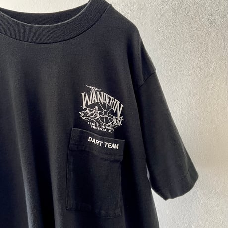 90's fruits of the loom Back Print Tee (made in USA)