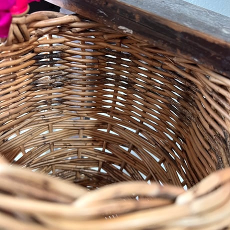 LUDLOW(jp) Frill Handle Basket Bag