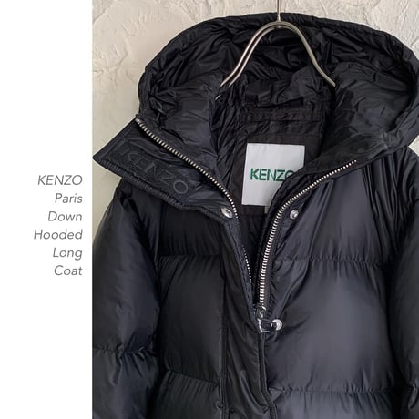 KENZO Paris Down Hooded コート