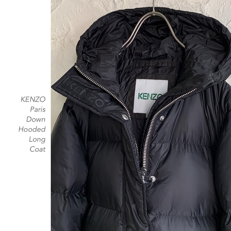 KENZO Paris Down Hooded コート | Taffee online store