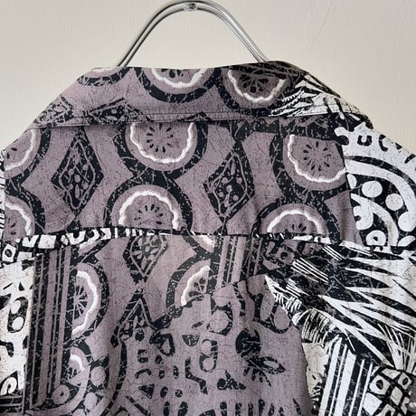 Euro Vintage Switch Pattern Payon Shirt