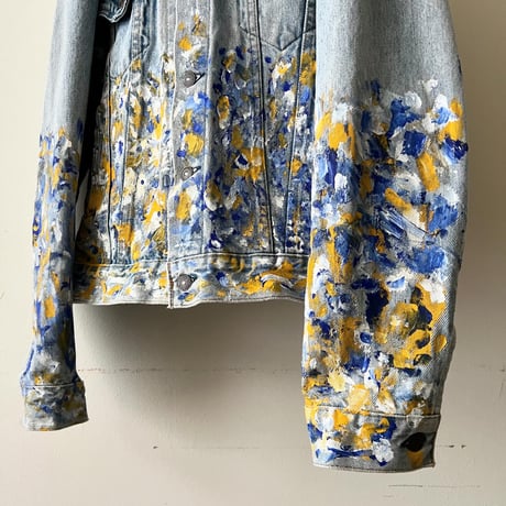 90's Levi's 70506-0214 "Painted Remake" Trucker JKT (made in USA)