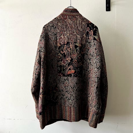 90's White Stag Paisley Pattern China JKT