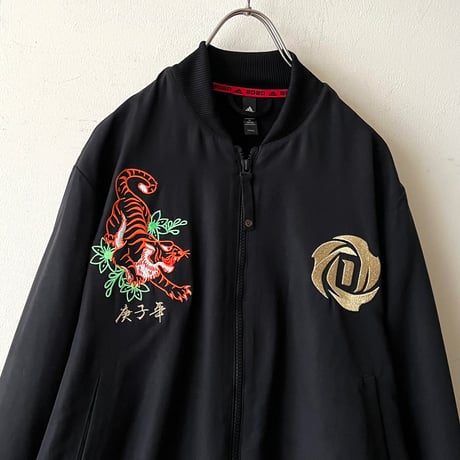 adidas CNY ×Derrick Rose Embroidery Tiger Design JKT ( china only model )