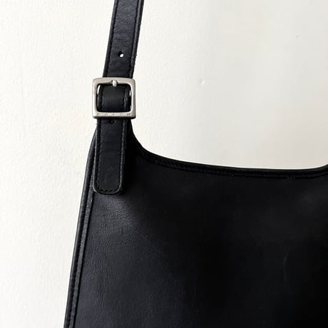 90's Old Coach Flap Shoulder Bag (made in USA)