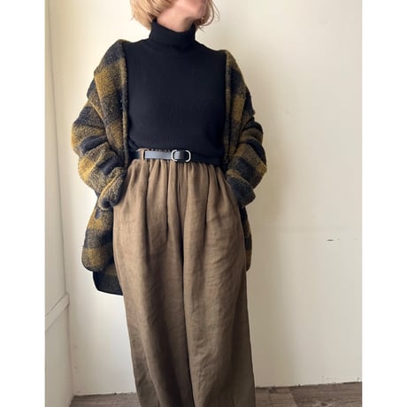 ISABEL MARANT ÉTOILE Plaid Pattern Wool Coat (made in Poland)