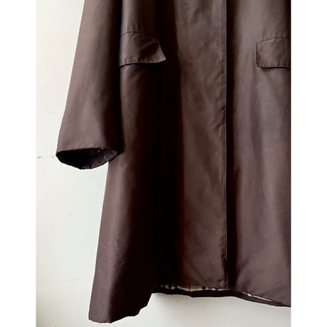 90's Burberrys' Boa Collar Balmacaan Coat (Euro made)