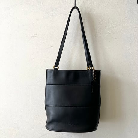 90's OLD COACH Leather Tote Bag (made in USA)