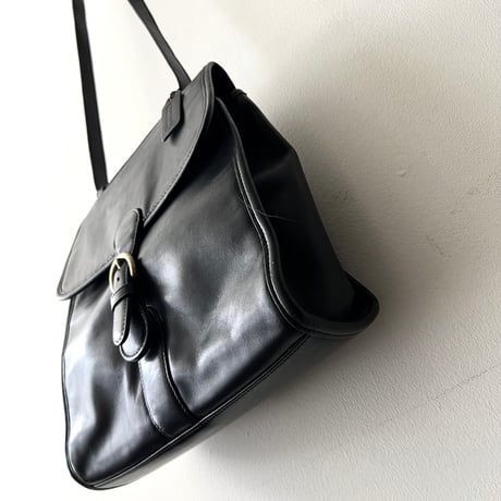 90's Old COACH Square Shoulder Bag (made in USA)