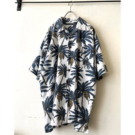 90-00's No Boundaries " Banana Tree" Pattarn Shirt