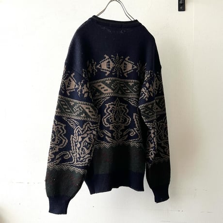 80-90's Jantzen Pattern Knit Sweater