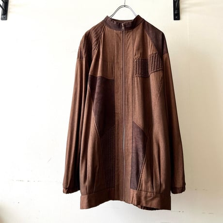 US Vintage Switch Design Zip-up JKT