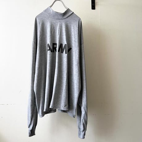 US ARMY Good Silhouette Remake High neck L/S Tee (deadstock)